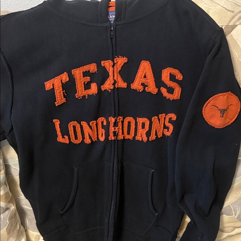 Champs Black and Orange Texas Longhorns Hoodie